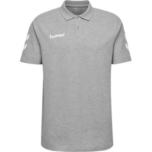 Polo shirt Hummel hmlGO cotton Gris Male S Polo shirt Hummel hmlGO cotton Gris Male S