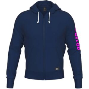 Sweat zipped hoodie Errea Essential Bleu Male M Sweat zipped hoodie Errea Essential Bleu Male M