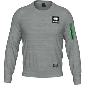 crewneck fleece sweatshirt Errea Black Box Comfort 05 Gris Male M crewneck fleece sweatshirt Errea Black Box Comfort 05 Gris Male M