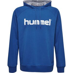 Hooded sweatshirt Hummel Cotton Logo Bleu Male S Hooded sweatshirt Hummel Cotton Logo Bleu Male S