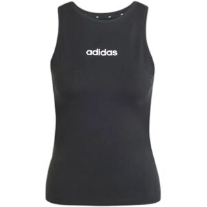 Slim cotton tank top for women adidas Essentials Linear Noir Female XL Slim cotton tank top for women adidas Essentials Linear Noir Female XL