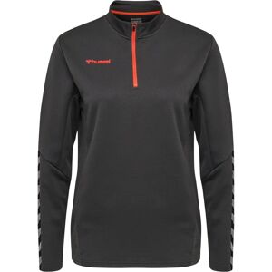 Sweatshirt woman Hummel demi-zip hmlAUTHENTIC Gris Female XS Sweatshirt woman Hummel demi-zip hmlAUTHENTIC Gris Female XS