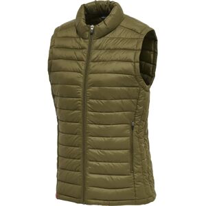 Sleeveless Puffer Jacket Hummel Red Vert Female L Sleeveless Puffer Jacket Hummel Red Vert Female L