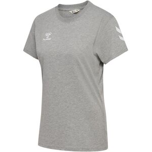 Women's T-shirt Hummel Go 2.0 Chevron Gris Female M Women's T-shirt Hummel Go 2.0 Chevron Gris Female M