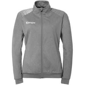 Women's sweat jacket Kempa Ambition 28 Poly Gris Female L Women's sweat jacket Kempa Ambition 28 Poly Gris Female L