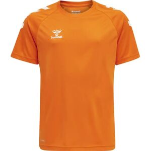 hummel Core Xk Poly T-Shirt S/S Kids - Orange - Sportshirt hummel Core Xk Poly T-Shirt S/S Kids - Orange - Sportshirt