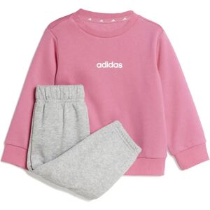 Baby sweatshirt and trouser set adidas Essentials Rose Unisex 2/3 years Baby sweatshirt and trouser set adidas Essentials Rose Unisex 2/3 years