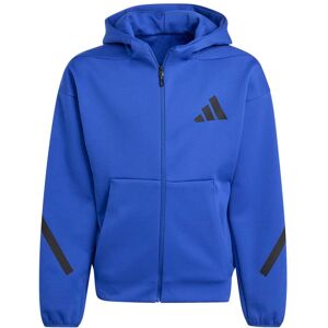 Hooded sweatshirt with zipper adidas Z.N.E. Bleu Unisex 13/14 years Hooded sweatshirt with zipper adidas Z.N.E. Bleu Unisex 13/14 years