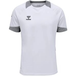 hummel Lead S/S Poly Jersey Kids - White - Sportshirt hummel Lead S/S Poly Jersey Kids - White - Sportshirt