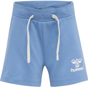Hummel Shorts Theo Blue - Organic Cotton - Adjustable Waist - Logo - Shorts Hummel Shorts Theo Blue - Organic Cotton - Adjustable Waist - Logo - Shorts