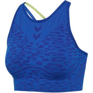 Hummel Leo Seamless Sports Bra - Blue - Sports Bra Hummel Leo Seamless Sports Bra - Blue - Sports Bra