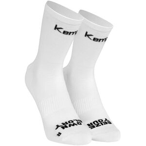 Football Socks Kempa STMNT Only Now Blanc Unisex 41/45 Football Socks Kempa STMNT Only Now Blanc Unisex 41/45