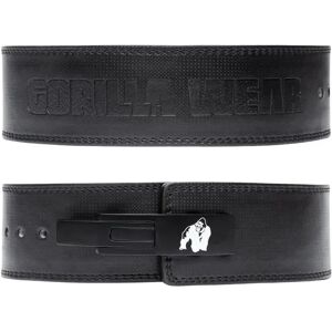 Carbon leather lifting belt Gorilla Wear 4" Noir Unisex L Carbon leather lifting belt Gorilla Wear 4" Noir Unisex L