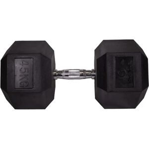 Sveltus Hexagonal Dumbbell 45 kg Fekete Fekete - Dumbbell Sveltus Hexagonal Dumbbell 45 kg Fekete Fekete - Dumbbell