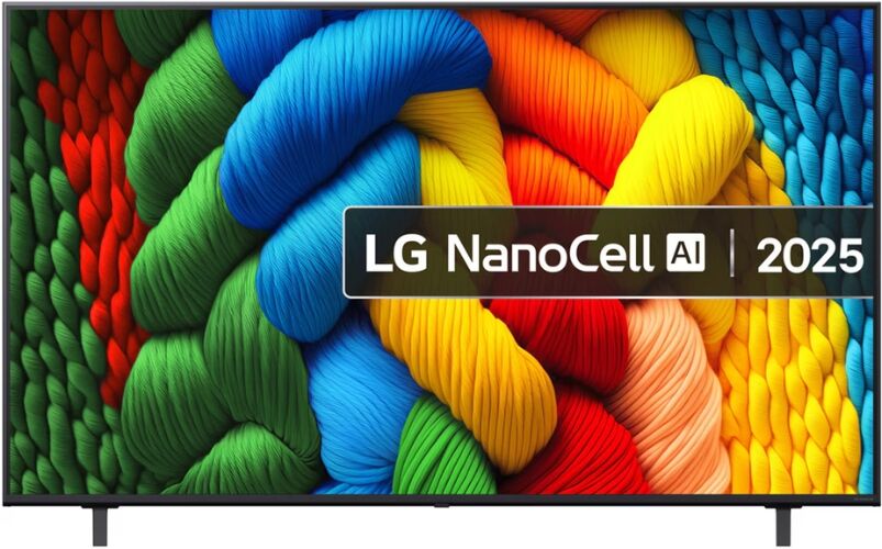 LG 65NANO80A6B 65" NanoCell AI 4K Smart TV 2025
