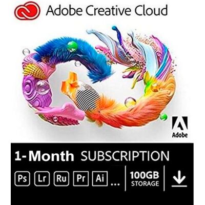 Retail Keys Adobe Creative Cloud Pro 1 Month (Digital Download) Retail Keys Adobe Creative Cloud Pro 1 Month (Digital Download)