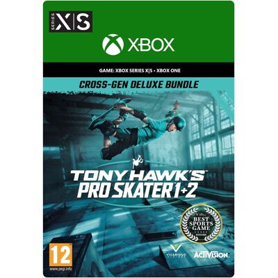 Tony Hawk's Pro Skater 1 + 2 Cross-Gen Deluxe Bundle for Xbox One/Series X (AR (Argentina)) Tony Hawk's Pro Skater 1 + 2 Cross-Gen Deluxe Bundle for Xbox One/Series X (AR (Argentina))