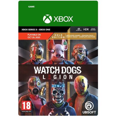 Watch Dogs: Legion Gold Edition for Xbox One/Series X (AR (Argentina)) Watch Dogs: Legion Gold Edition for Xbox One/Series X (AR (Argentina))