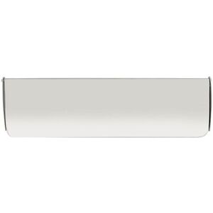 Frelan Internal front door letter tidy flap, satin chrome, 298mm x 89mm