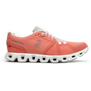 On Cloud 5 Synthetic Textile Women's Low Top Trainers - Flamingo Pearl - Size:UK 5 On Cloud 5 Synthetic Textile Women's Low Top Trainers - Flamingo Pearl - Size:UK 5