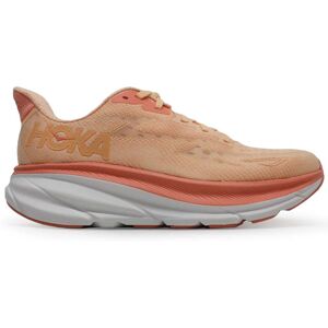 Hoka Clifton 9 Textile Women's Running Trainers - Cantaloupe White - Size:UK 4.5 Hoka Clifton 9 Textile Women's Running Trainers - Cantaloupe White - Size:UK 4.5