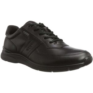 Ecco Irving Leather Men's Lace Up Trainers - Black - Size:UK 11.5 Ecco Irving Leather Men's Lace Up Trainers - Black - Size:UK 11.5