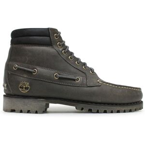 Timberland Authentic Mid Full Grain Leather Men's Ankle Boots - Medium Grey - Size:UK 7.5 Timberland Authentic Mid Full Grain Leather Men's Ankle Boots - Medium Grey - Size:UK 7.5