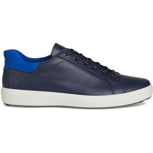 Ecco Soft 7 470824 Leather Men's Fashion Trainers - Marine Virtual - Size:UK 9-9.5 Ecco Soft 7 470824 Leather Men's Fashion Trainers - Marine Virtual - Size:UK 9-9.5