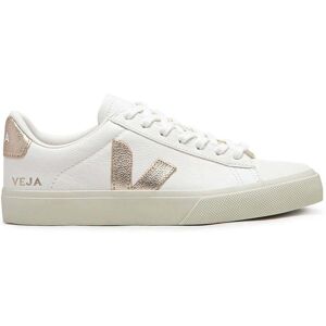 Veja Campo Chromefree Leather Men's Fashion Trainers - White Platine - Size:UK 10 Veja Campo Chromefree Leather Men's Fashion Trainers - White Platine - Size:UK 10