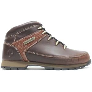 Timberland Euro Sprint Mid Lace Full Grain Leather Men's Ankle Boots - Brown - Size:UK 10.5 Timberland Euro Sprint Mid Lace Full Grain Leather Men's Ankle Boots - Brown - Size:UK 10.5
