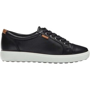 Ecco Soft 7 430004 Leather Men's Low Top Trainers - Black - Size:UK 10 Ecco Soft 7 430004 Leather Men's Low Top Trainers - Black - Size:UK 10