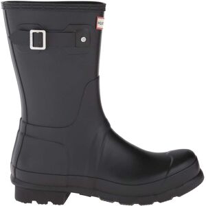 Hunter Original Short Rubber Men's Ankle Boots - Black - Size:UK 8 Hunter Original Short Rubber Men's Ankle Boots - Black - Size:UK 8