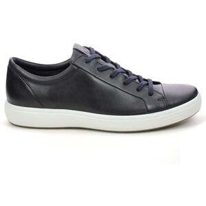 Ecco Soft 7 470364 Leather Men's Low Top Trainers - Night Sky - Size:UK 8-8.5 Ecco Soft 7 470364 Leather Men's Low Top Trainers - Night Sky - Size:UK 8-8.5