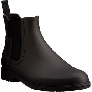 Hunter Original Refined Chelsea Rubber Men's Ankle Boots - Black - Size:UK 11 Hunter Original Refined Chelsea Rubber Men's Ankle Boots - Black - Size:UK 11