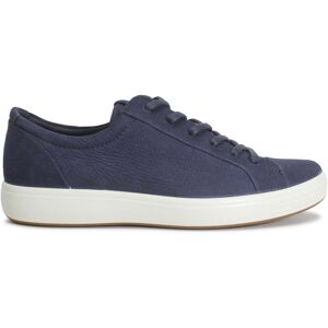 Ecco Soft 7 470364 Nubuck Men's Low Top Trainers - Night Sky - Size:UK 8-8.5 Ecco Soft 7 470364 Nubuck Men's Low Top Trainers - Night Sky - Size:UK 8-8.5