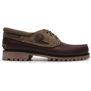 Timberland Authentic Boat Full Grain Leather Men's Comfort Shoes - Burgundy - Size:UK 7.5 Timberland Authentic Boat Full Grain Leather Men's Comfort Shoes - Burgundy - Size:UK 7.5