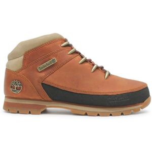 Timberland Euro Sprint Mid Full Grain Leather Men's Ankle Boots - Orange - Size:UK 11 Timberland Euro Sprint Mid Full Grain Leather Men's Ankle Boots - Orange - Size:UK 11