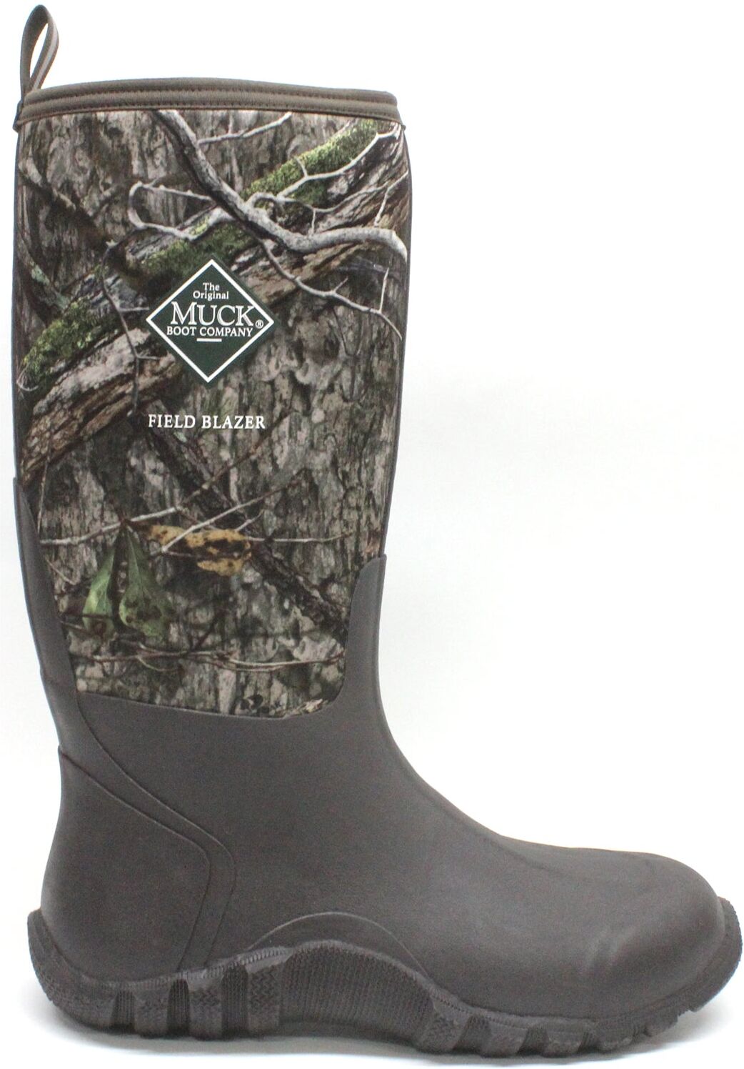 Muck Boot Fieldblazer Classic Rubber Synthetic Men's Wellingtons Boots - Mossy Oak Country DNA - Size:UK 8