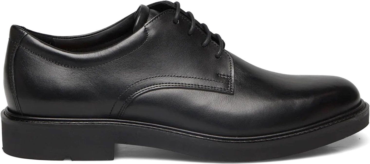 Ecco Metropole London 525604 Full Grain Leather Men's Lace Up Shoes - Black - Size:UK 10