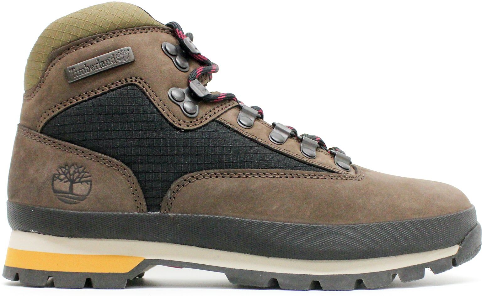 Timberland Euro Hiker Mid Nubuck Men's Ankle Boots - Dark Brown - Size:UK 11.5