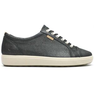 Ecco Soft 7 430003 Suede Leather Women's Low Top Trainers - Silver Heavy - Size:UK 5-5.5 Ecco Soft 7 430003 Suede Leather Women's Low Top Trainers - Silver Heavy - Size:UK 5-5.5