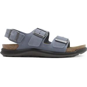 Birkenstock Milano CT W Oiled Leather Unisex Slingbacks Sandals - Elemental Blue - Size:UK 4.5 Birkenstock Milano CT W Oiled Leather Unisex Slingbacks Sandals - Elemental Blue - Size:UK 4.5