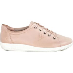 Ecco Soft 2.0 206503 Leather Women's Low Top Trainers - Rose Dust - Size:UK 6 Ecco Soft 2.0 206503 Leather Women's Low Top Trainers - Rose Dust - Size:UK 6