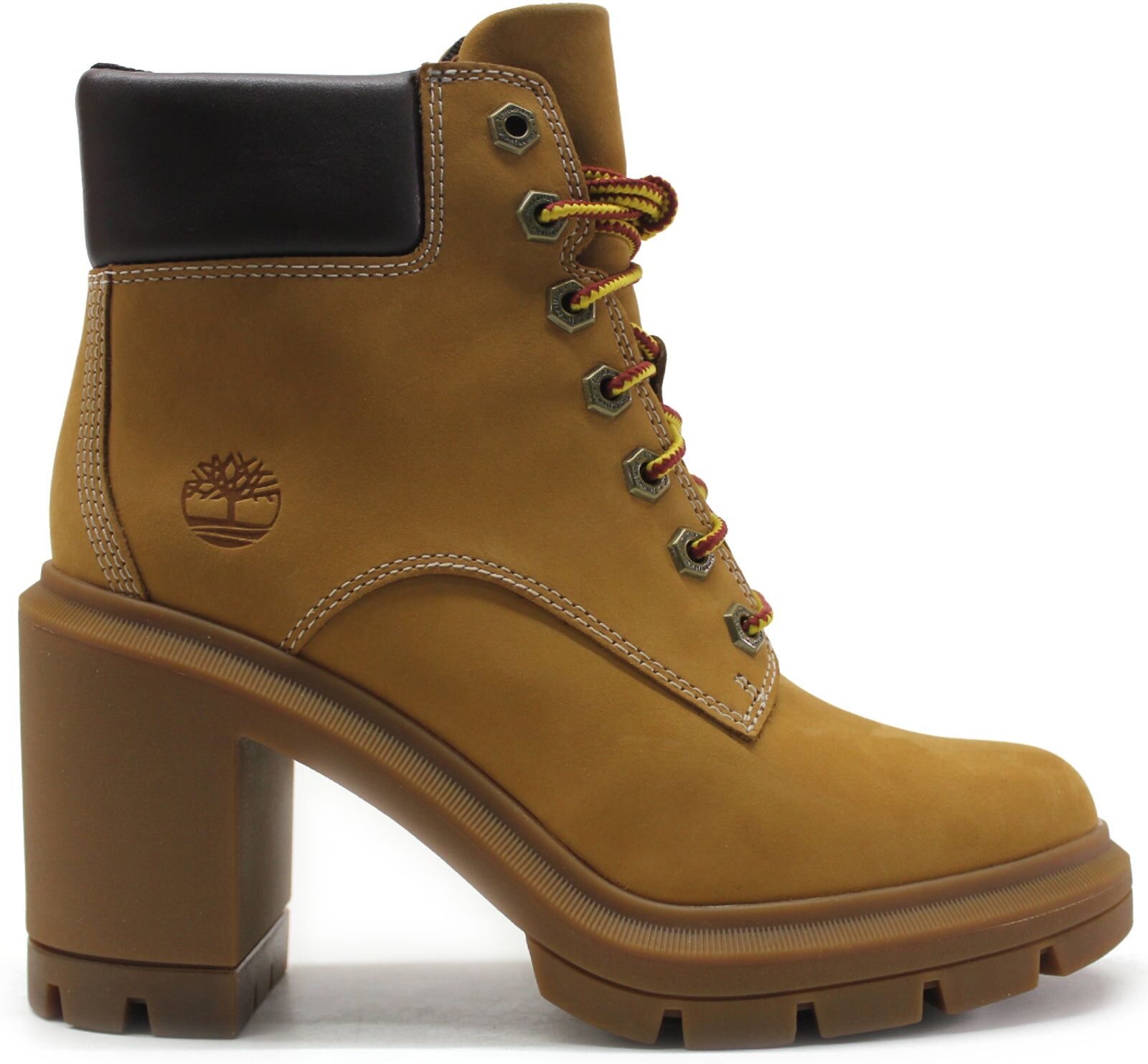 Timberland Allington Heights 6 Inch Nubuck Women's Lace Up Boots - Wheat - Size:UK 7