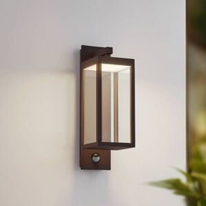 Outdoor Sensor Wall Light Ferdinand Lucande, Brown / rust, Aluminium, Modern, Outdoor Wall Light Outdoor Sensor Wall Light Ferdinand Lucande, Brown / rust, Aluminium, Modern, Outdoor Wall Light