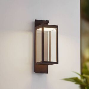 LED Outdoor Wall Light Ferdinand Lucande, Brown / rust, Aluminium, Modern, Outdoor Wall Light LED Outdoor Wall Light Ferdinand Lucande, Brown / rust, Aluminium, Modern, Outdoor Wall Light