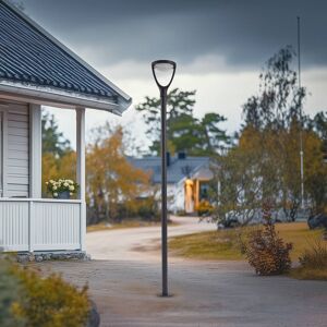 Lucande Black Aluminum Exterior Lamp - Filor - Exterior Light Lucande Black Aluminum Exterior Lamp - Filor - Exterior Light