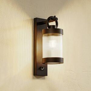 Outdoor Sensor Wall Light Yrene Lindby, dimmable, Black, Aluminium, Modern, Outdoor Wall Light Outdoor Sensor Wall Light Yrene Lindby, dimmable, Black, Aluminium, Modern, Outdoor Wall Light