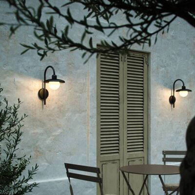Nordlux Berlo Wall Lamp - Vintage Outdoor IP44 Black Nordlux Berlo Wall Lamp - Vintage Outdoor IP44 Black
