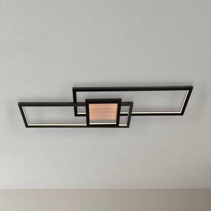 Lindby Emiljan Ceiling LED Lamp - Modern Black Metal Lindby Emiljan Ceiling LED Lamp - Modern Black Metal